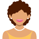 illustration of a woman smiling