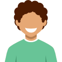 illustration of a man smiling